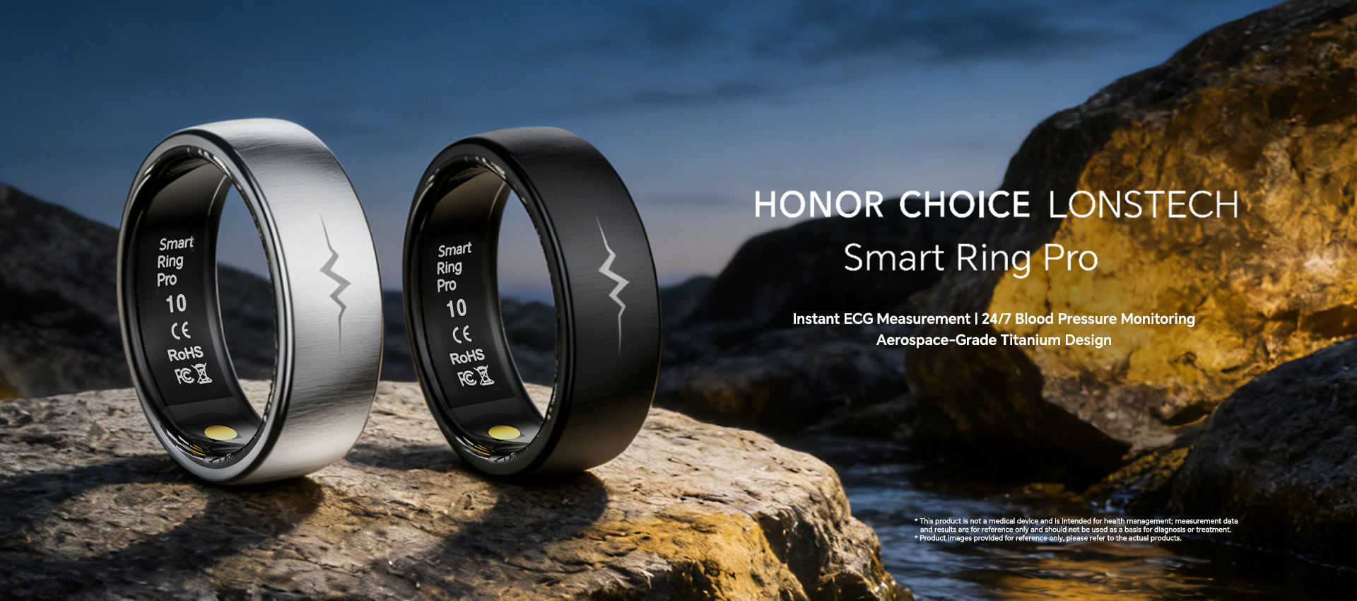 ECG Smart Ring Pro
