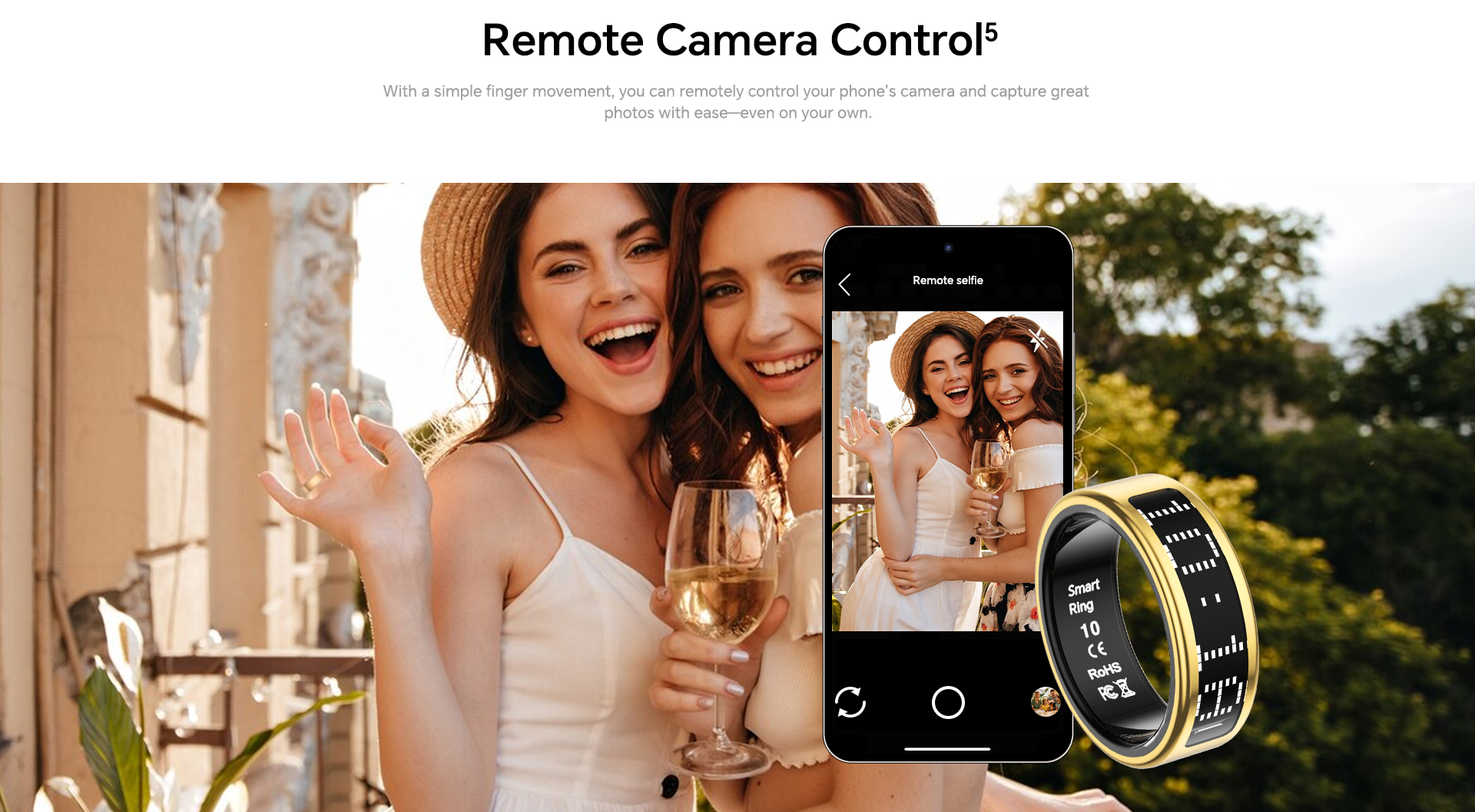 LCD Smart Ring Lifestyle